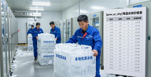 上海降温冰块多少钱一吨？本地制冰厂报价来了