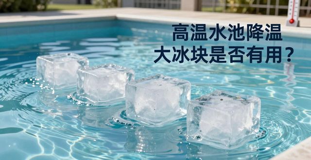 上海高温水池降温大冰块，到底管不管用？